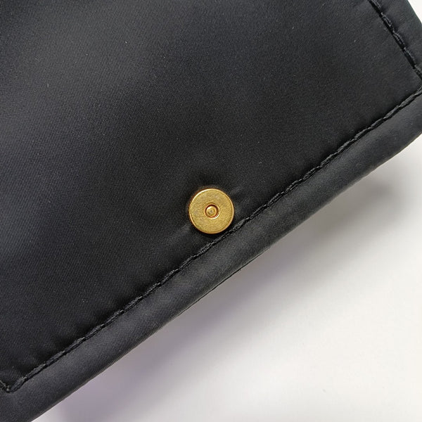 Nylon Shoulder Bag Black