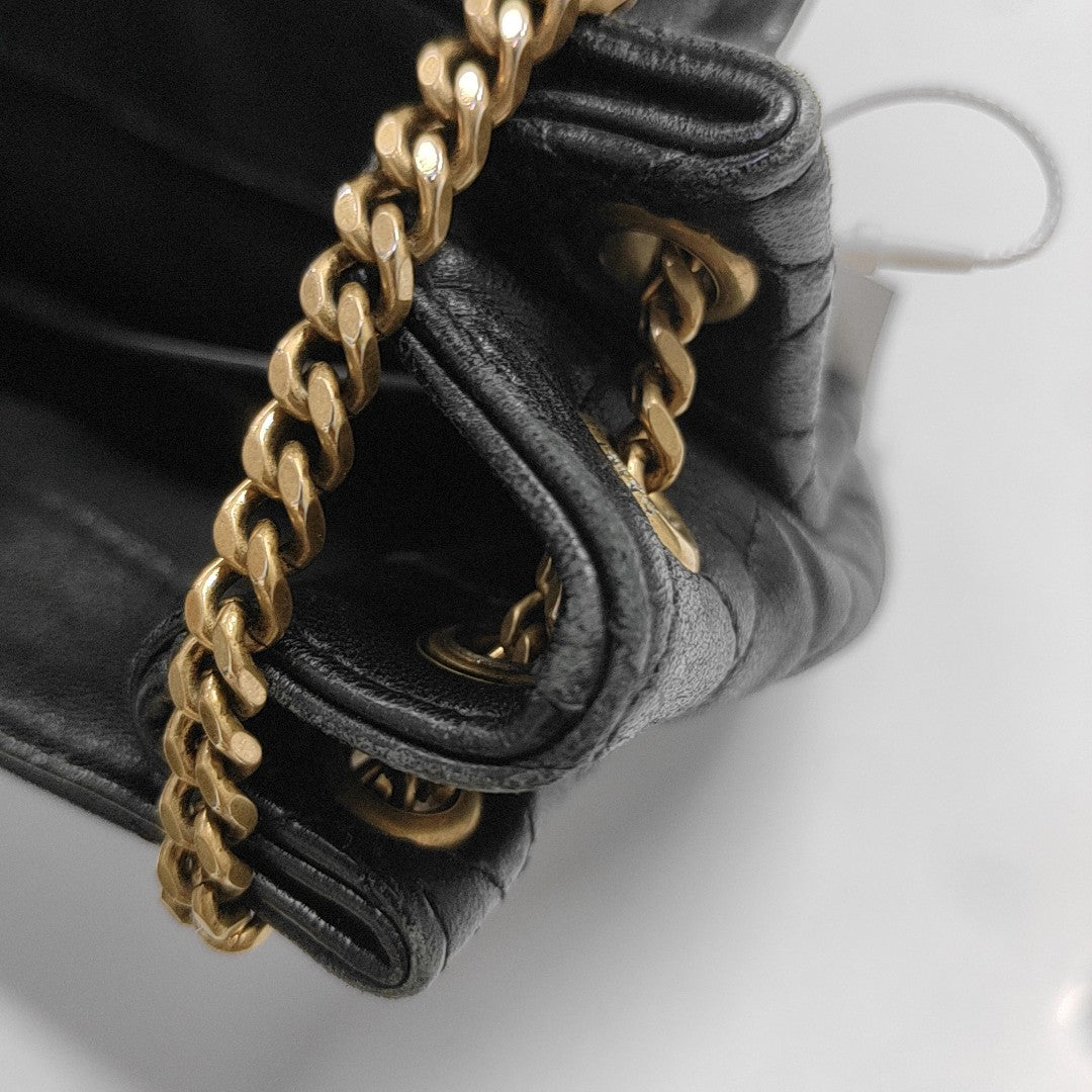 NOLITA Mini Quilted Lambskin Black