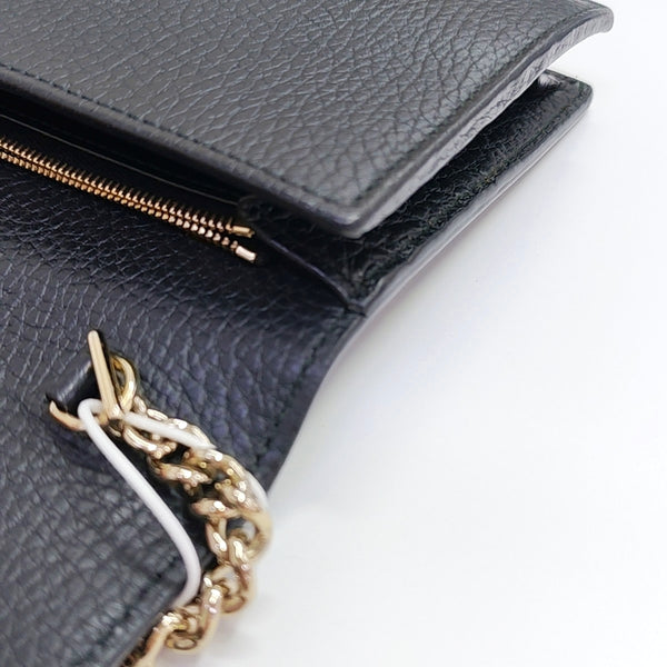 Authenticated pre-owned  Interlocking G Calfskin Black - Shoulder Bag at Looply