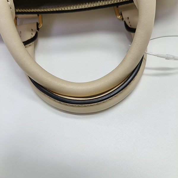 SPEEDY 20 Monogram Calfskin Beige