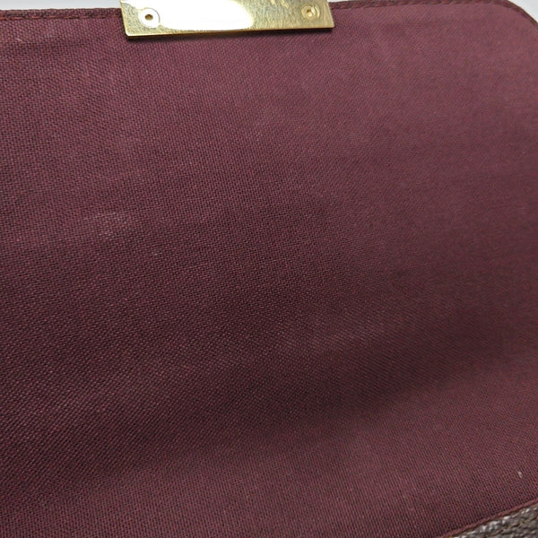 FAVORITE MM Monogram Coated Canvas Brown
