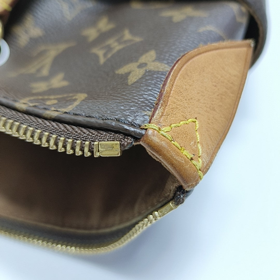 TOTALLY MM Monogram Coated Canvas Brown