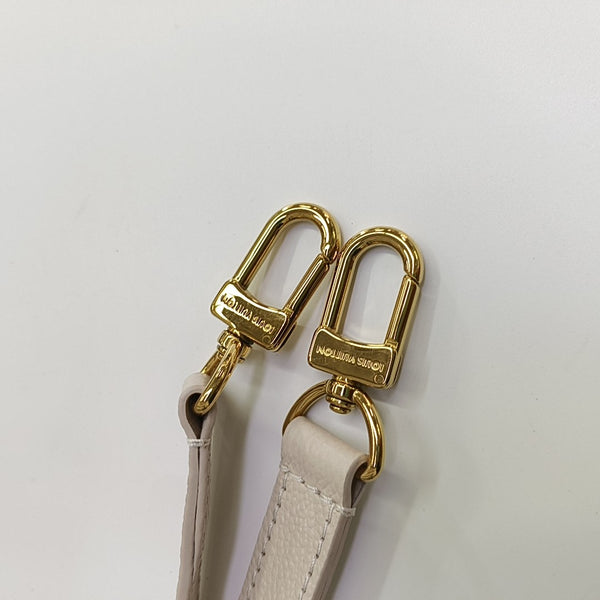 ONTHEGO PM Monogram Calfskin Beige
