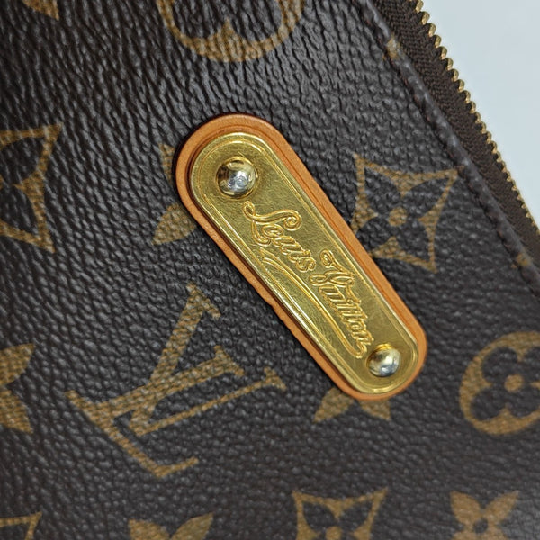 EVA Monogram Coated Canvas Brown