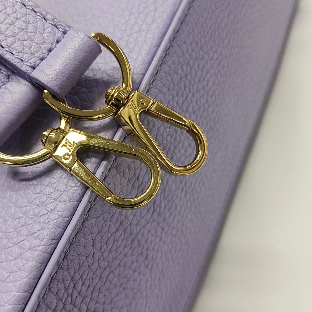 CAPUCINES BB Calfskin Purple