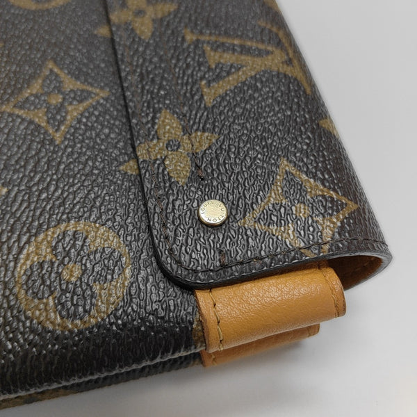 ELYSEE Monogram Coated Canvas Brown
