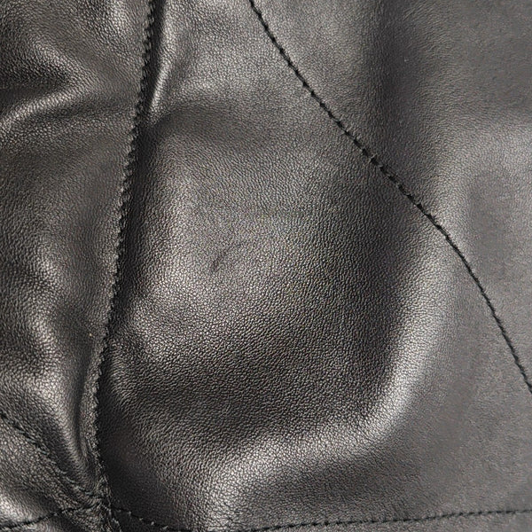 JAMIE POCHON Lambskin Black