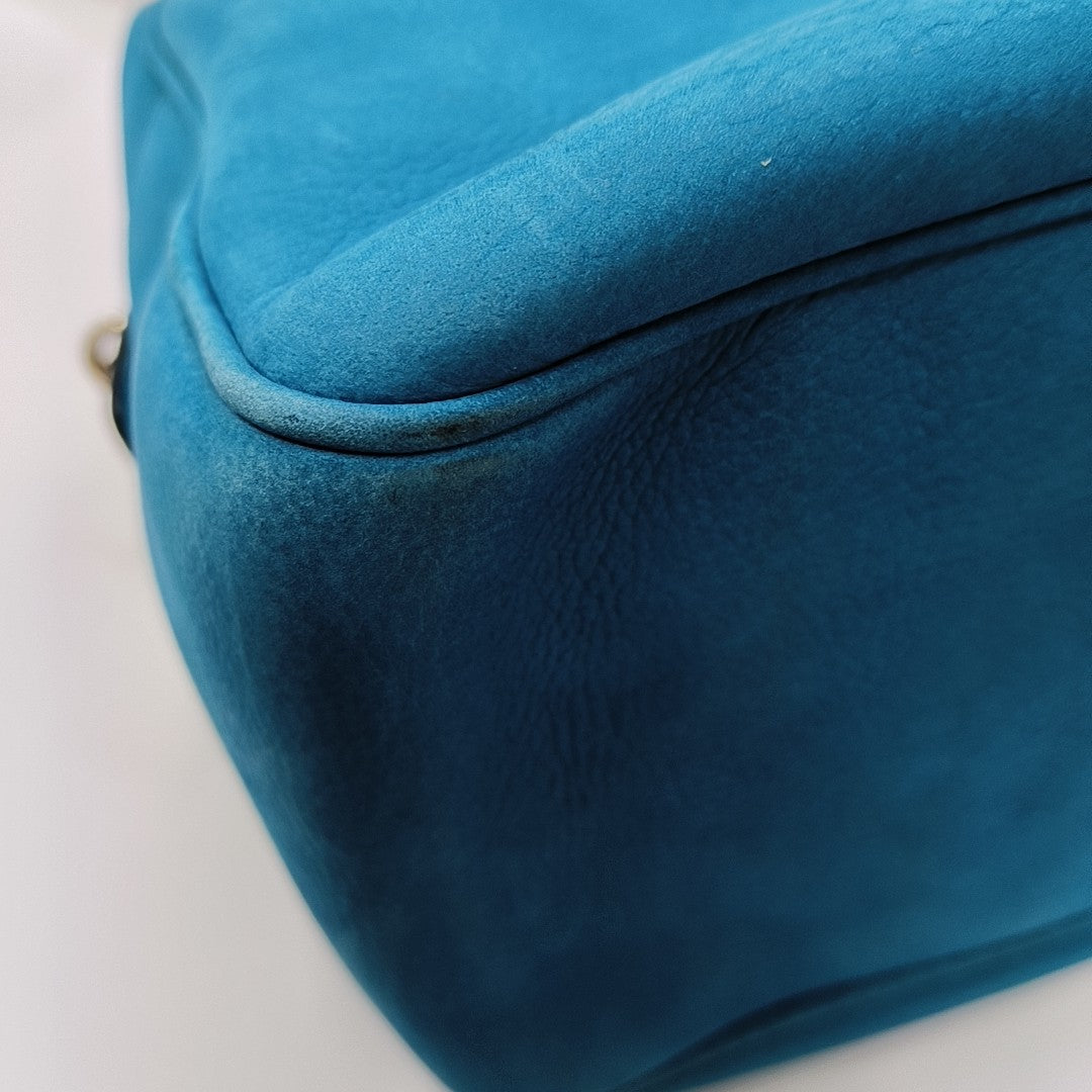 Soho Quilted Calfskin Blue