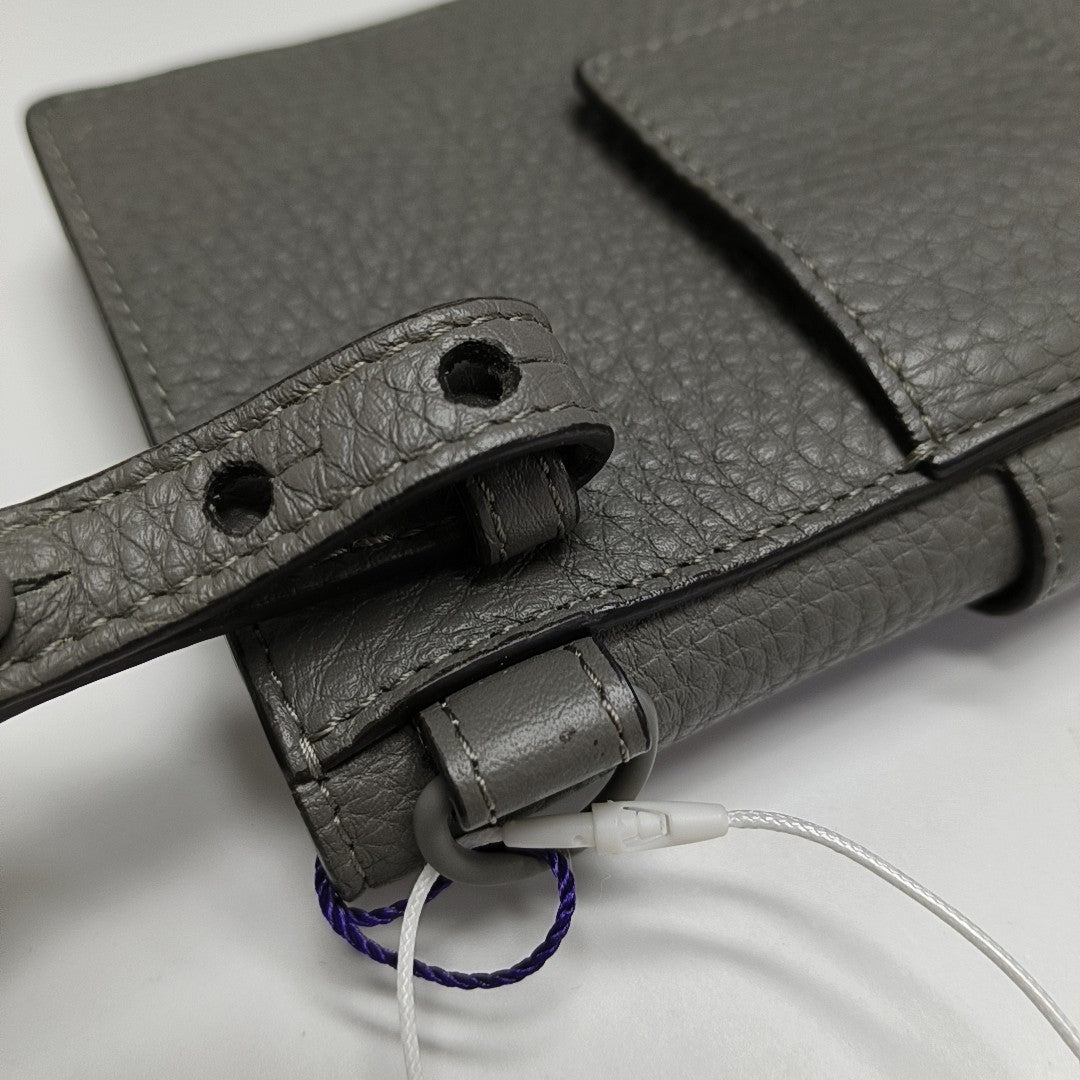 Baguette Mini Calfskin Gray