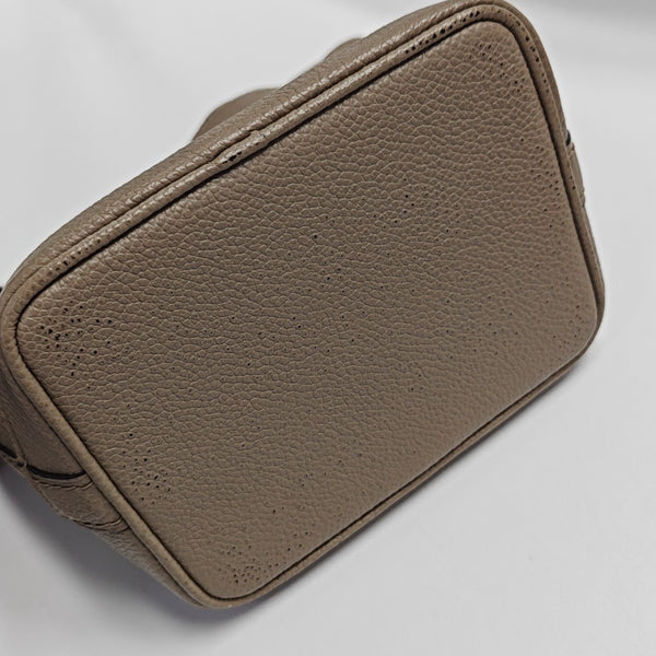 NOÉ Nano Monogram Calfskin Gray
