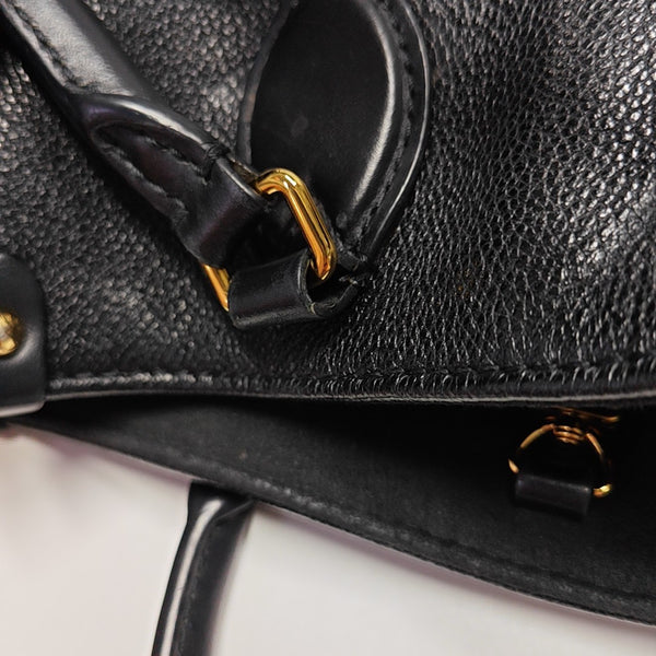 ONTHEGO PM Monogram Calfskin Black