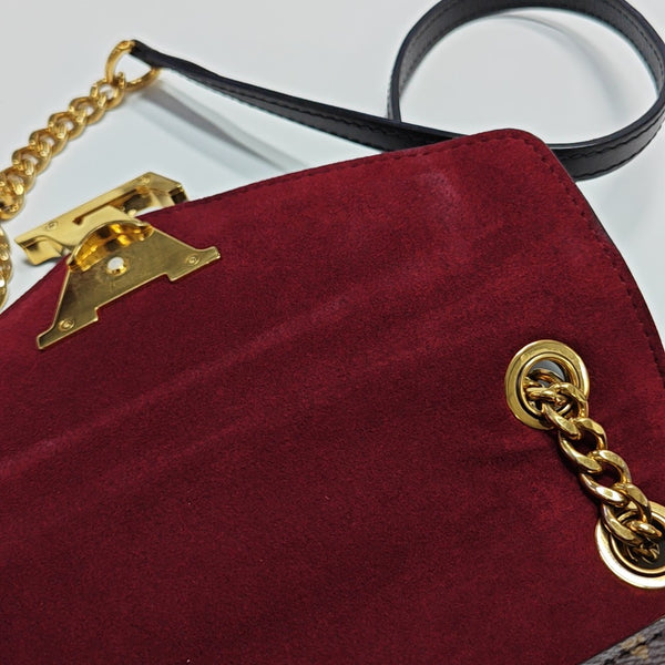 PASSY Monogram Coated Canvas Brown