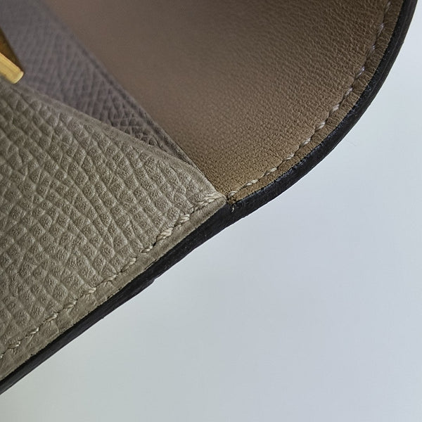 Constance Calfskin Gray Wallet