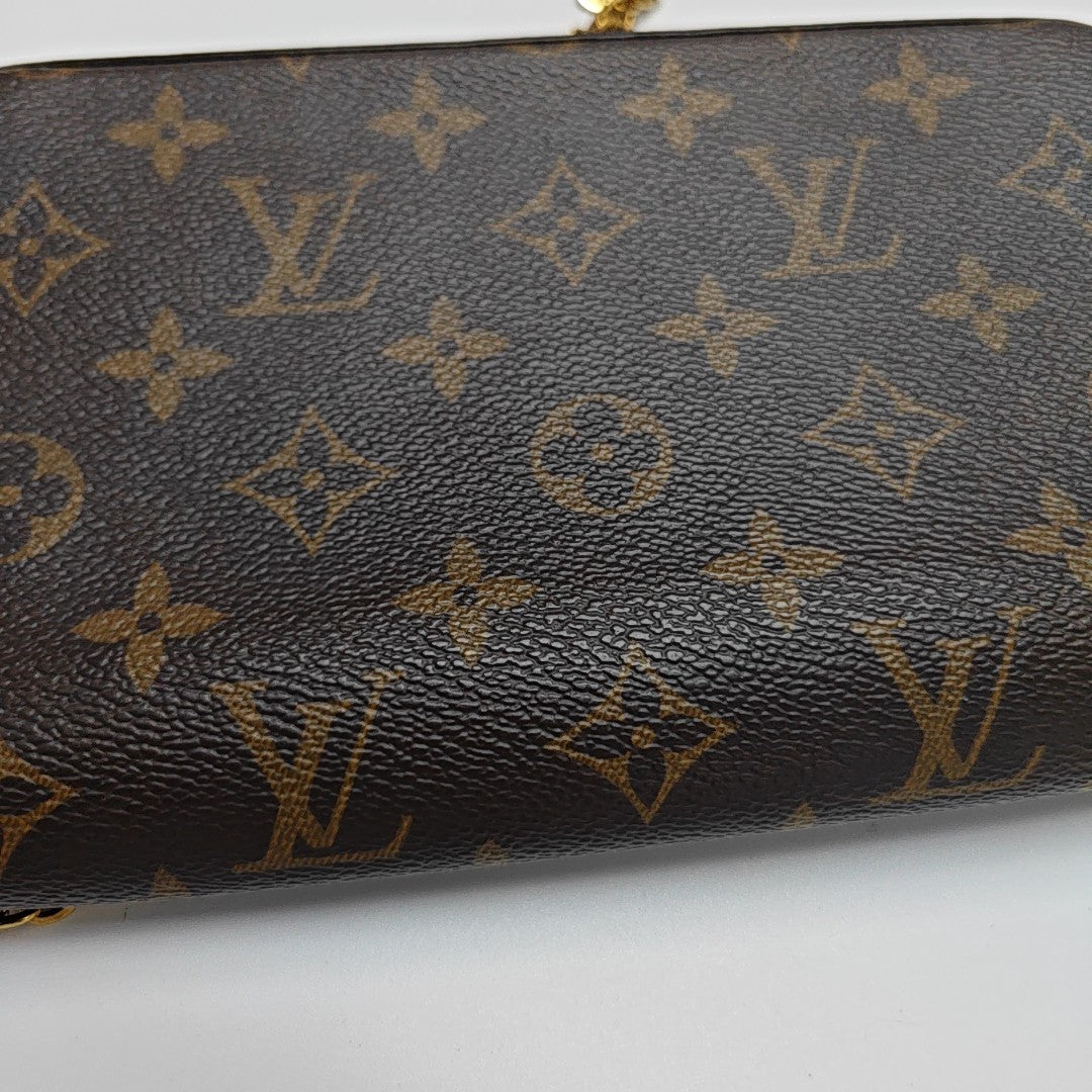 FÉLICIE Monogram Coated Canvas Brown