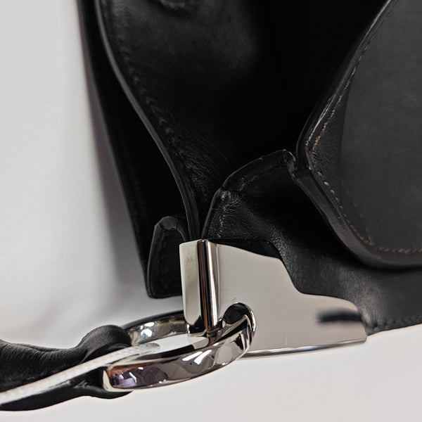Margit Calfskin Black