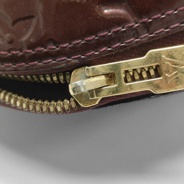 ALMA PM Monogram Patent Leather Red