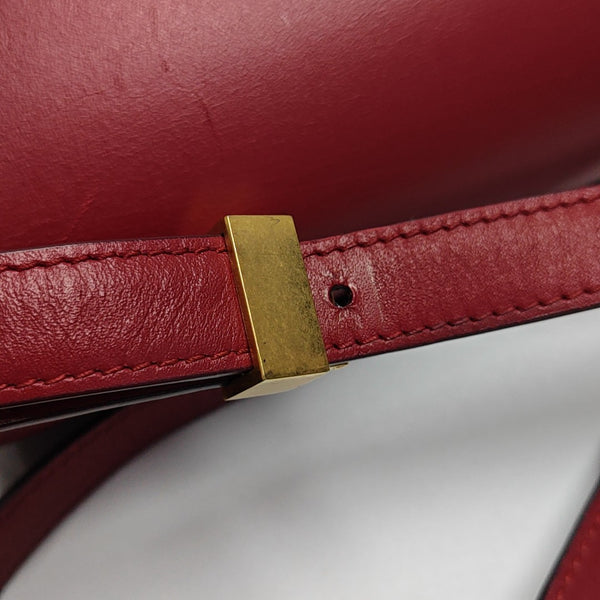 CLASSIC BOX Mini Calfskin Red