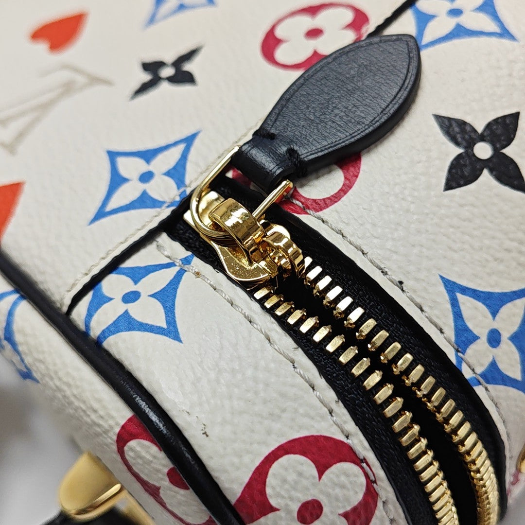 GAME ON PM Coated Canvas White