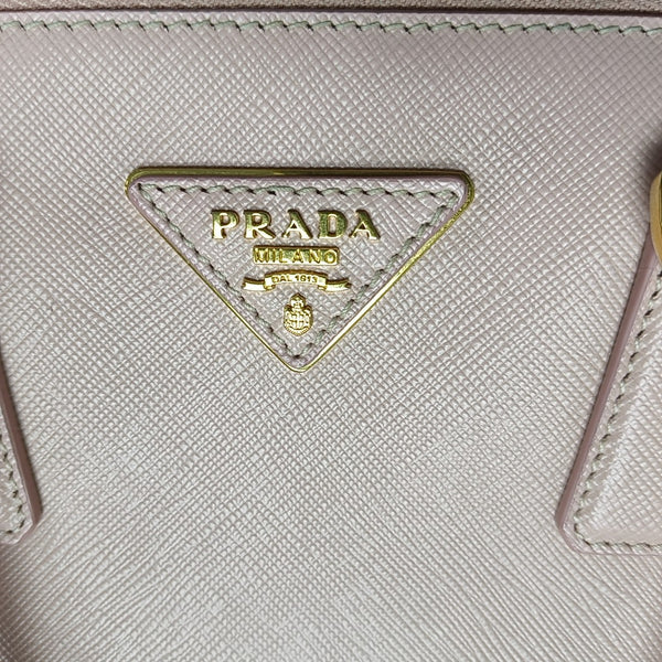Galleria Small Saffiano Calfskin Pink