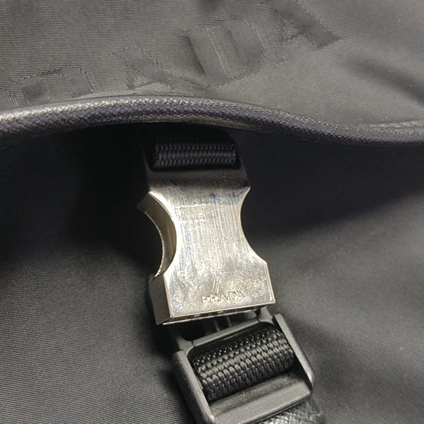 Nylon Shoulder Bag Black