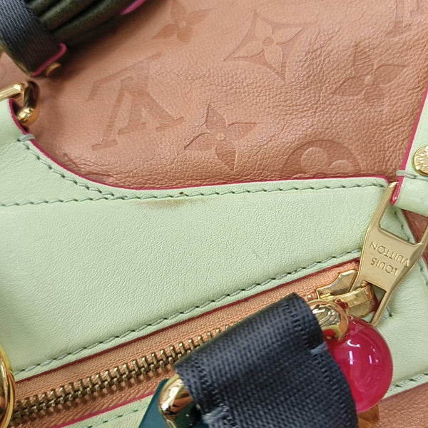 Monogram Calfskin Pink
