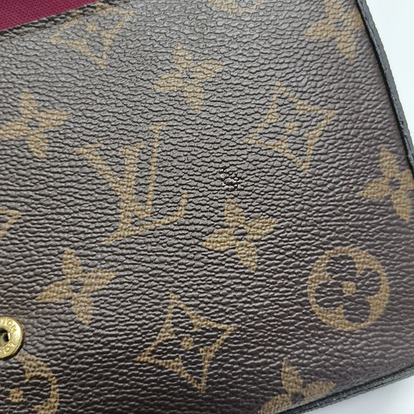 FÉLICIE Monogram Coated Canvas Brown