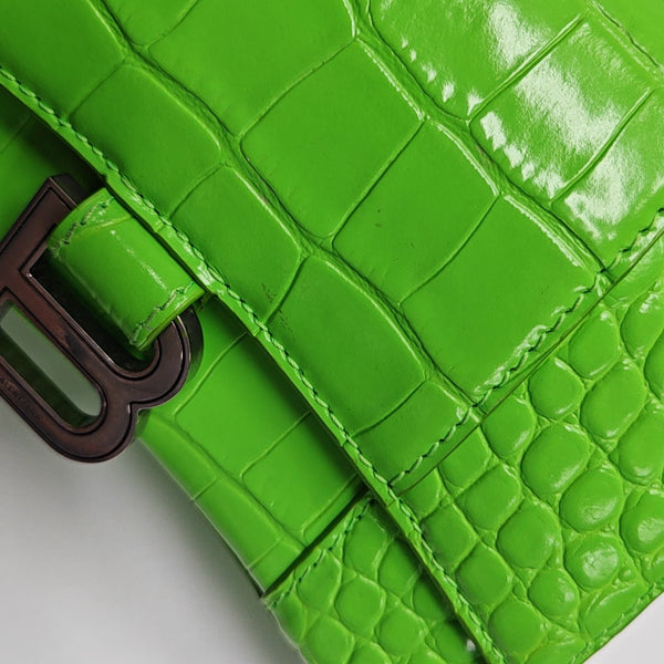 Hourglass XS Calfskin Green