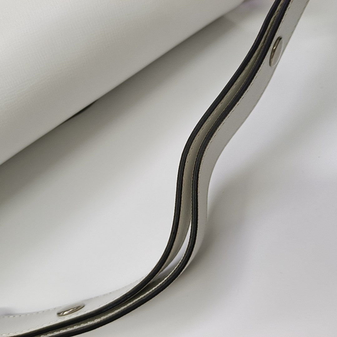 Horsebit 1955 Small Calfskin White