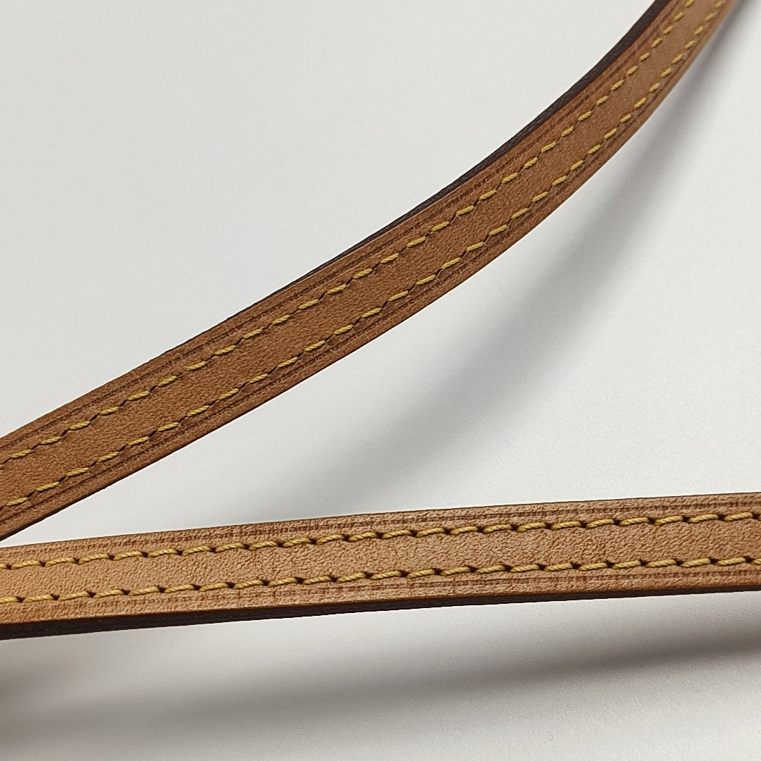 NÉONOÉ Nano Monogram Coated Canvas Brown