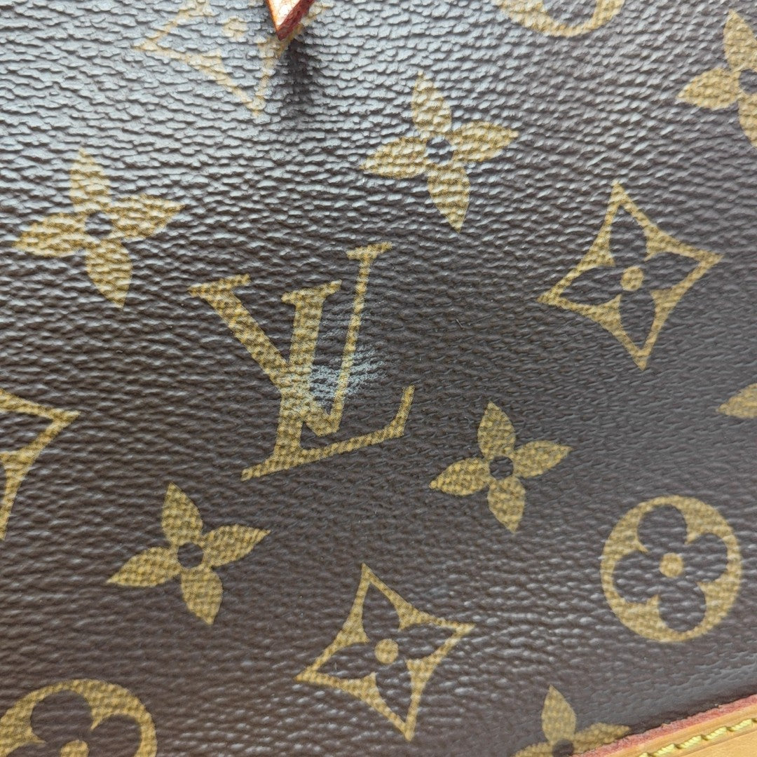 NOÉ BB Monogram Coated Canvas Brown