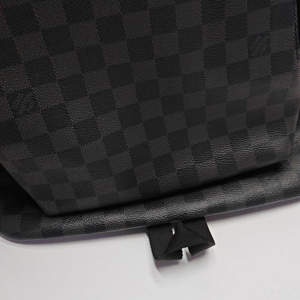 ZACK Damier Graphite Coated Canvas Gray