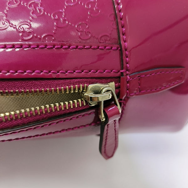 Microguccissima Monogram Calfskin Red