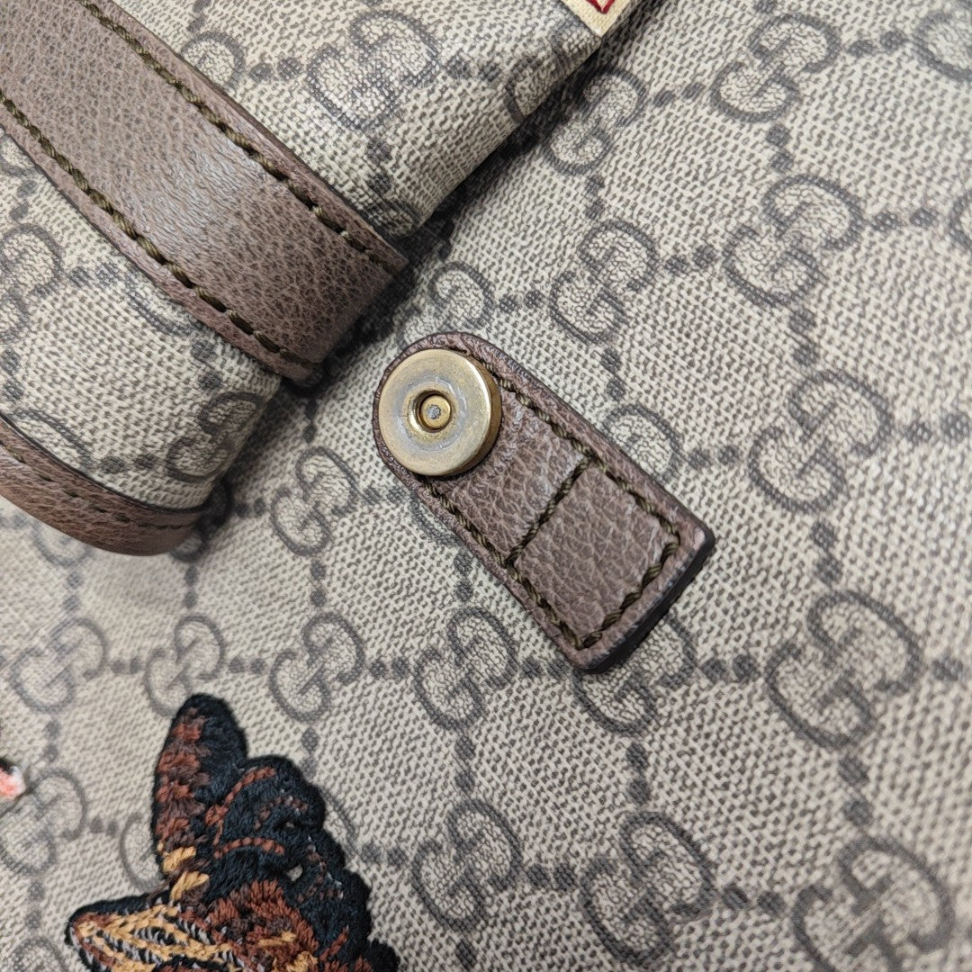 Courrier Monogram Coated Canvas Beige