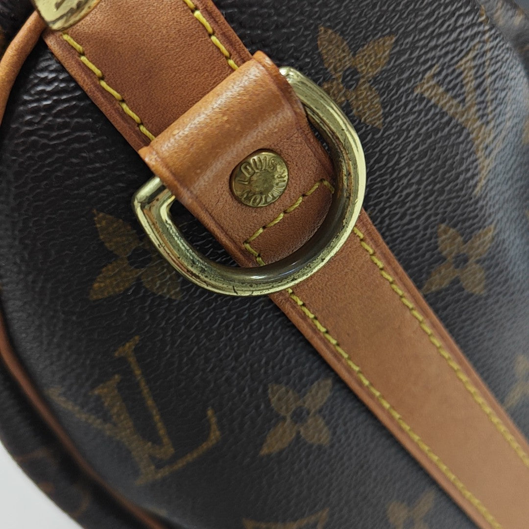 SPEEDY 25 Monogram Coated Canvas Brown