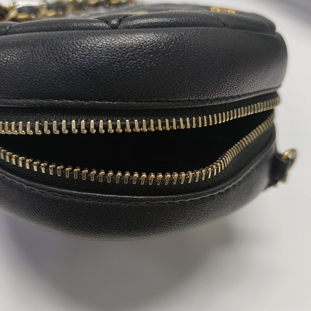 Quilted Lambskin Black