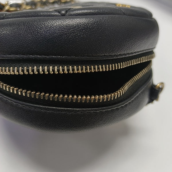 Quilted Lambskin Black