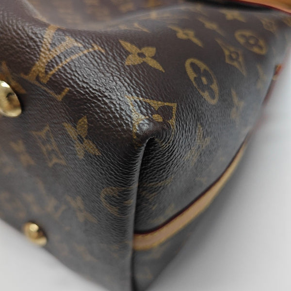 CARRYALL MM Monogram Coated Canvas Brown
