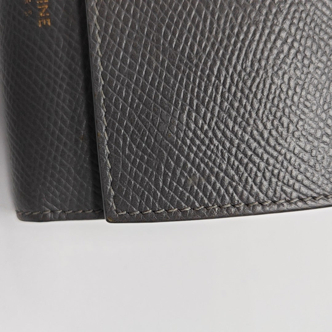 Calfskin Wallet Gray