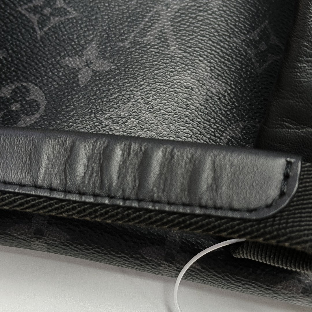 DISCOVERY PM Monogram Coated Canvas Black