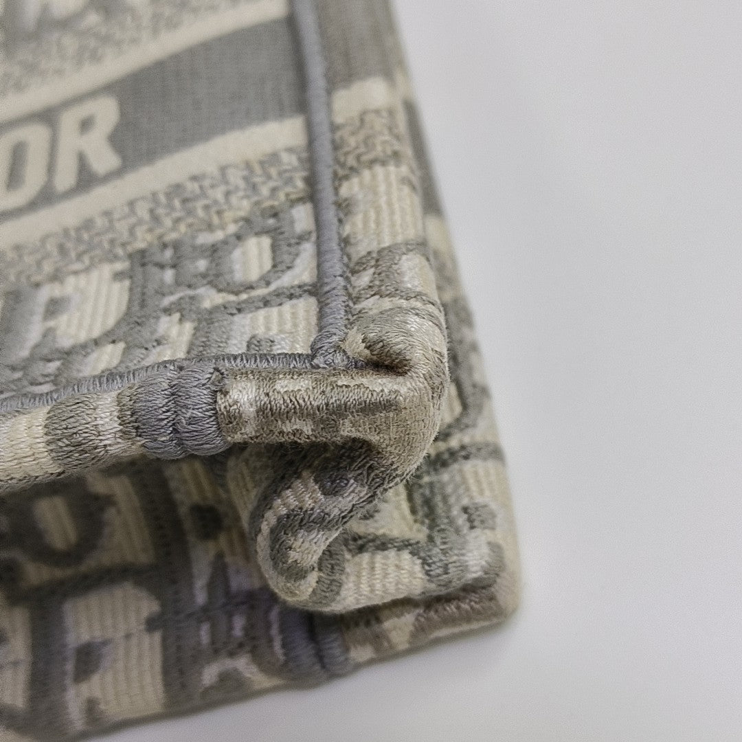 Book Tote Mini Canvas Gray