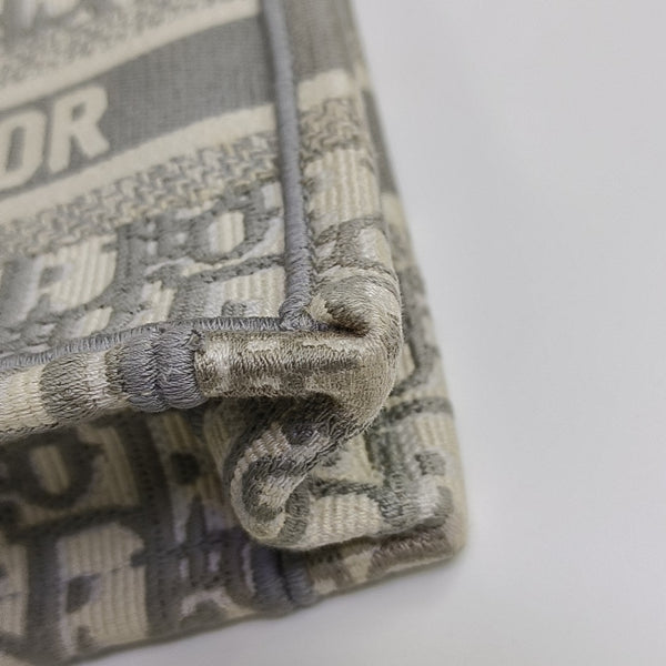 Book Tote Mini Canvas Gray