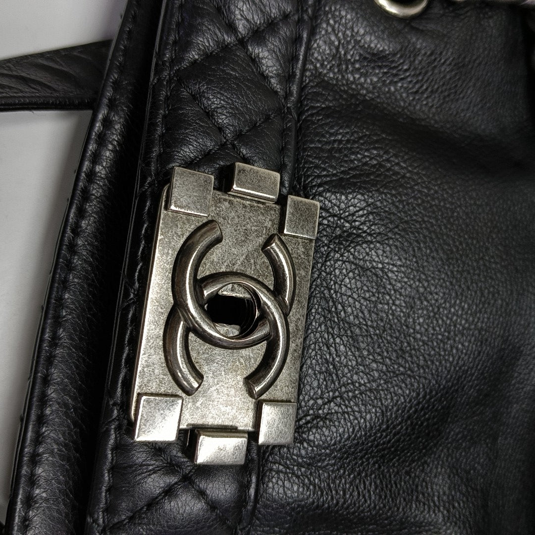 Quilted Calfskin Black