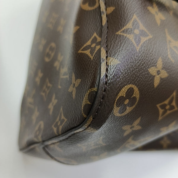 NÉONOÉ MM Monogram Coated Canvas Brown