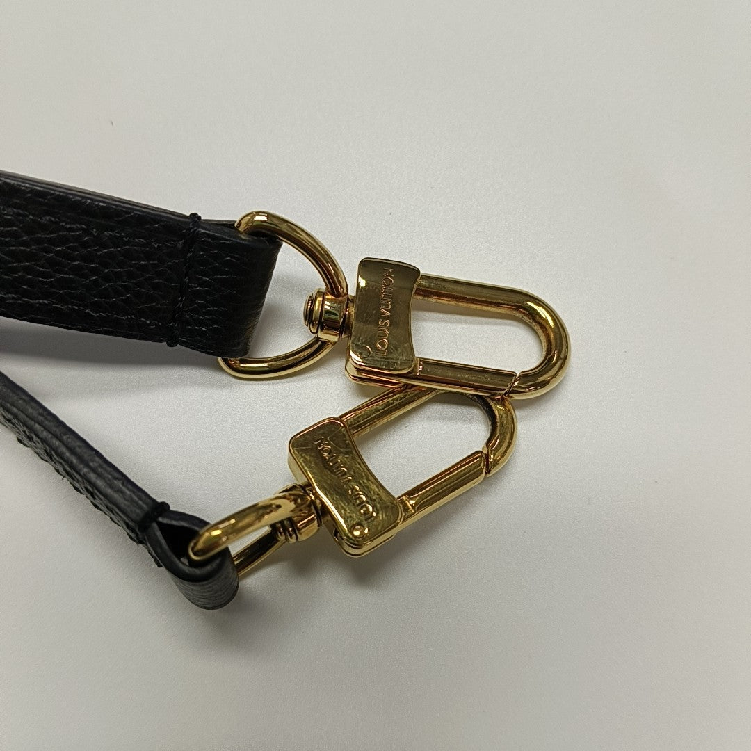 MÉTIS MM Monogram Calfskin Black