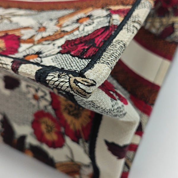Book Tote Medium Canvas Multicolor