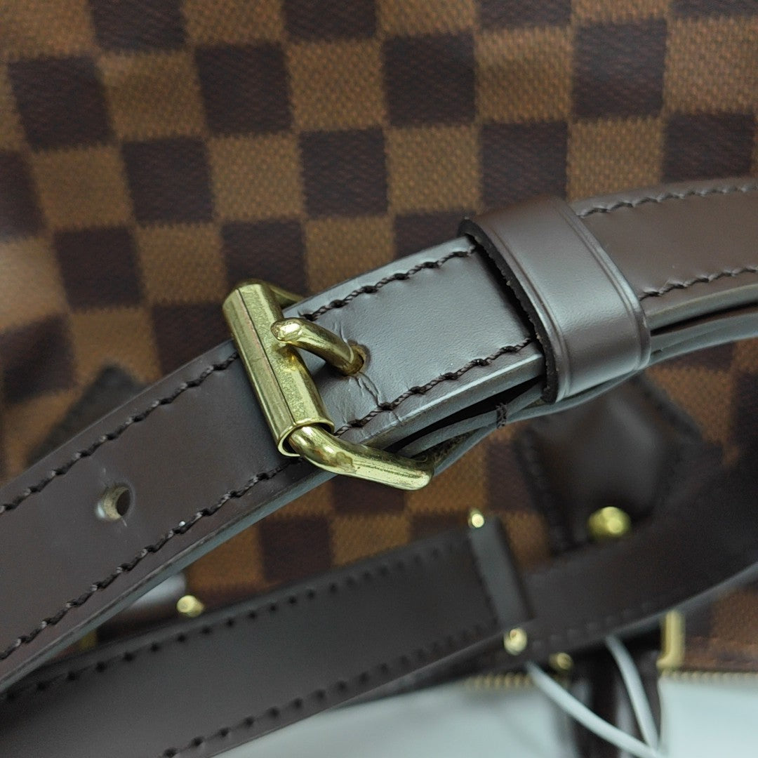SPEEDY 25 Damier Ebene Coated Canvas Brown