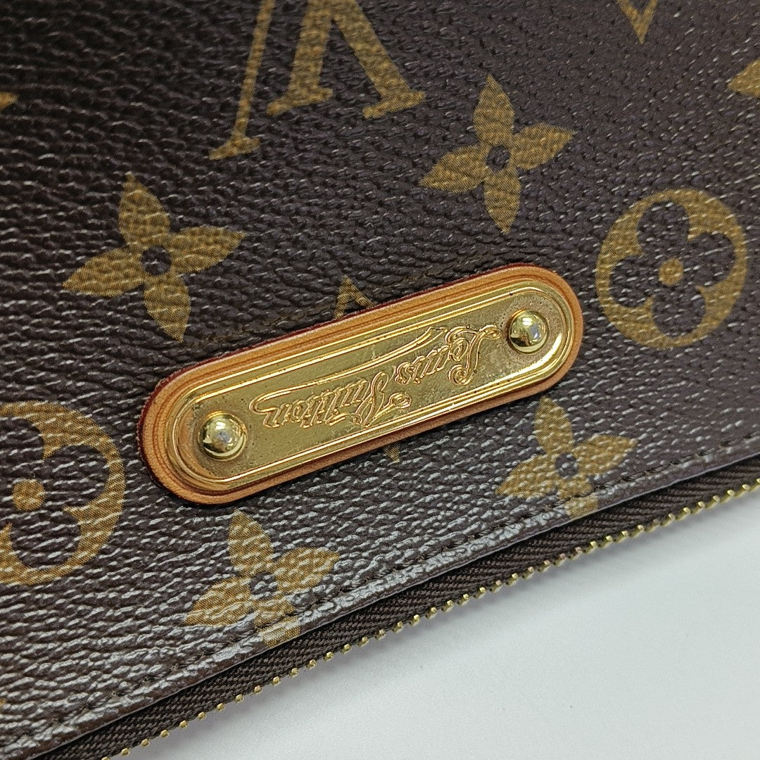 VINTAGE MILLA MM Monogram Coated Canvas Brown