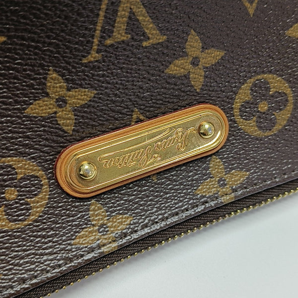 VINTAGE MILLA MM Monogram Coated Canvas Brown