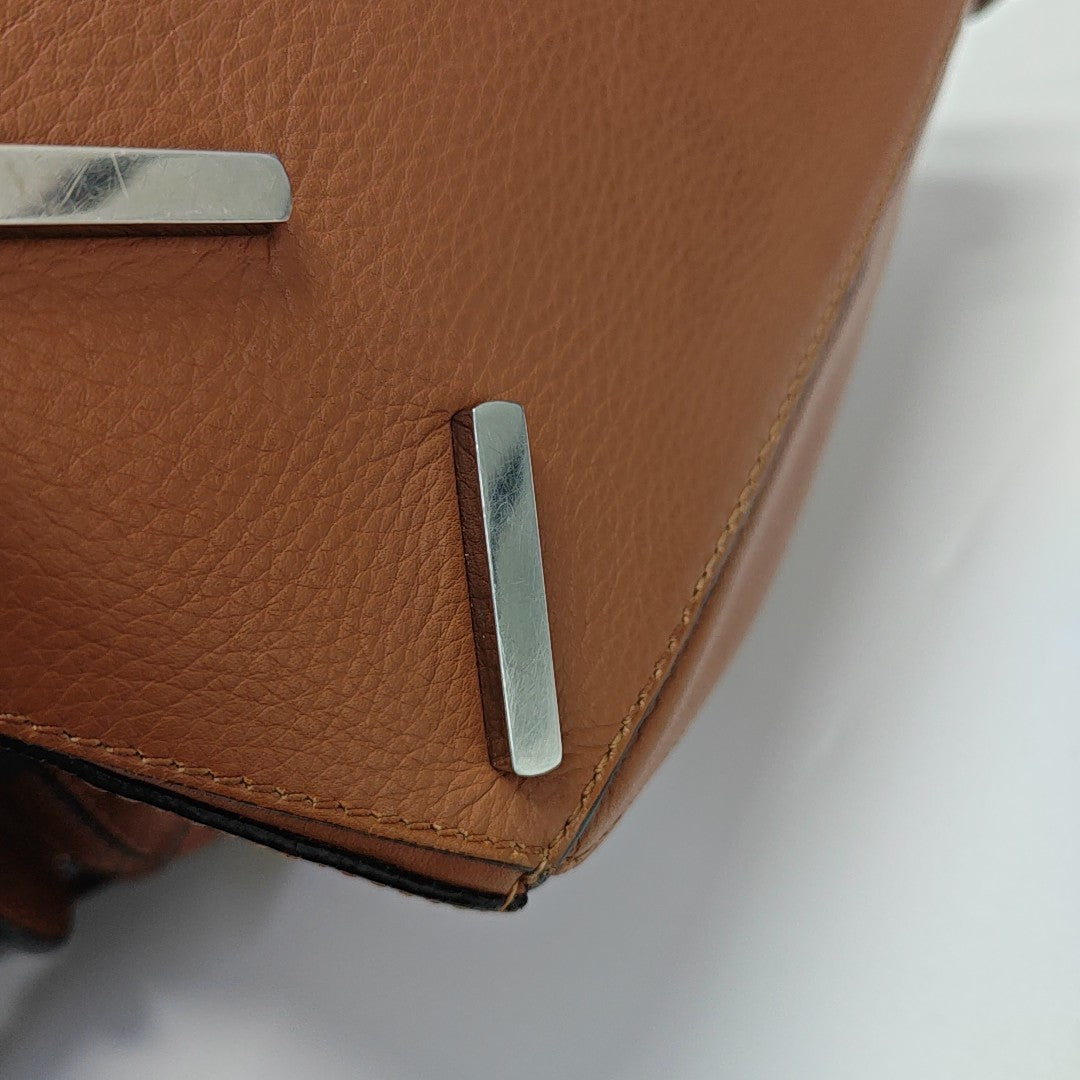 Puzzle Small Calfskin Brown