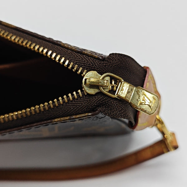 ACCESSOIRES GM Monogram Coated Canvas Brown
